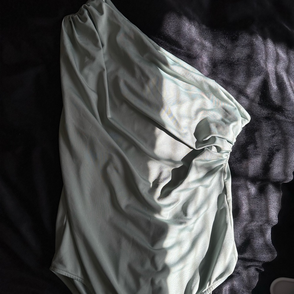 ZARA ruched one piece